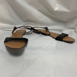 BANANA Republic Black Sandals Size 9